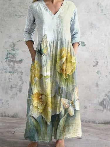 Loose dress women m301073