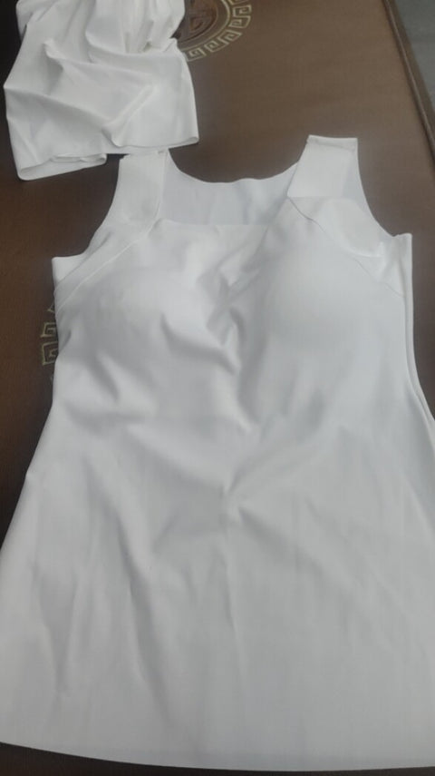 New Bose Muscle Bottom Shirt Solid Color No-Wear Bra Machine Washable Semi-Fixed Cup Bottom Vest Top m302823