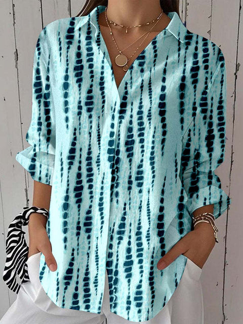 Spring and Autumn Printed Shirt m301705