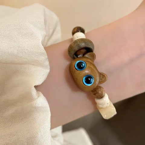 Chinese ceramic beaded bracelet femininity sweet and cute girl bracelet m3331322