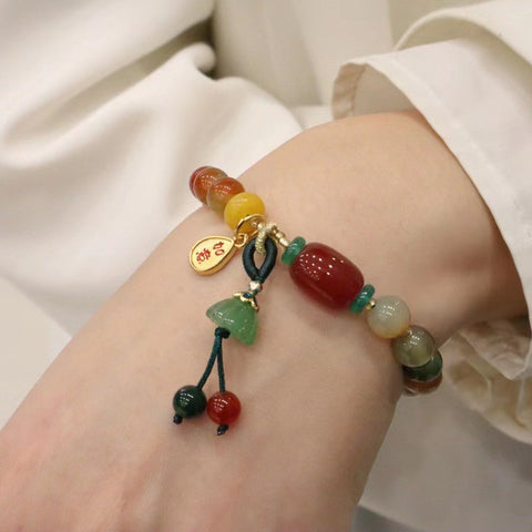 Chinese ceramic beaded bracelet femininity sweet and cute girl bracelet m3331322