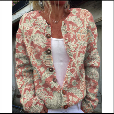 New 3D digital printing cardigan jacket women's clothing m301669