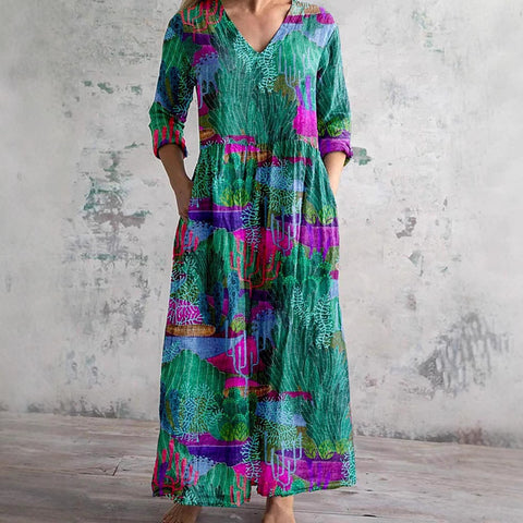 Women's slim-fit style hanging dress m301070