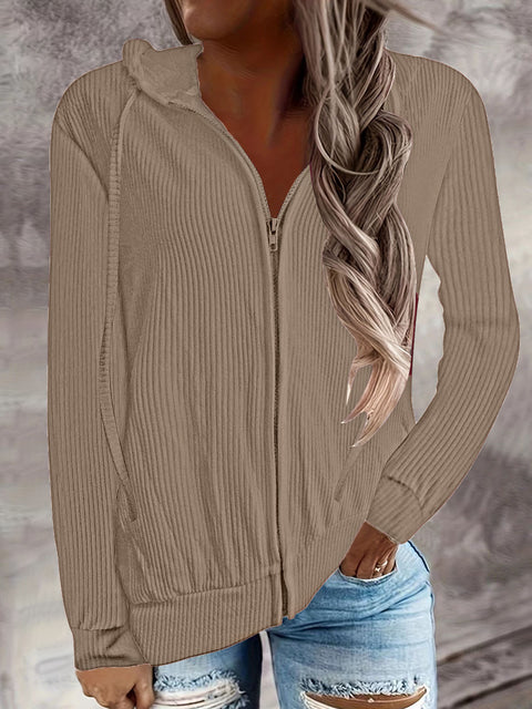 Thickened casual sweater loose knitted sweater zipper cardigan m303220