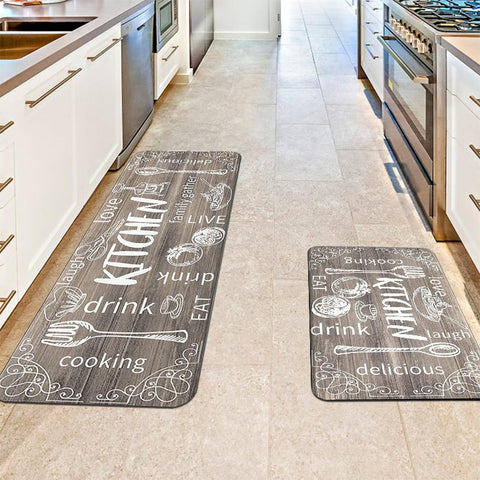 Kitchen water and oil absorption strip floor mat, entrance door mat m33311024