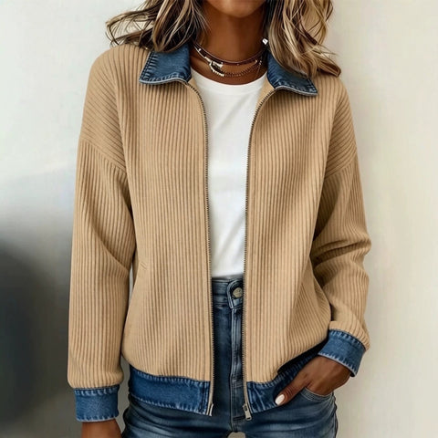 autumn and winter fashion versatile long-sleeved cardigan m303246