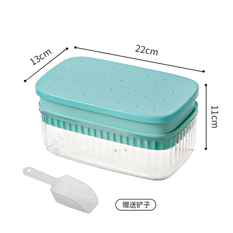 Press out the ice grid mold and send the silicone ice making box to the small ice shovel m3330613