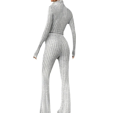 Women's clothing inner with long sleeves and trousers sweater loose set two-piece set m301794