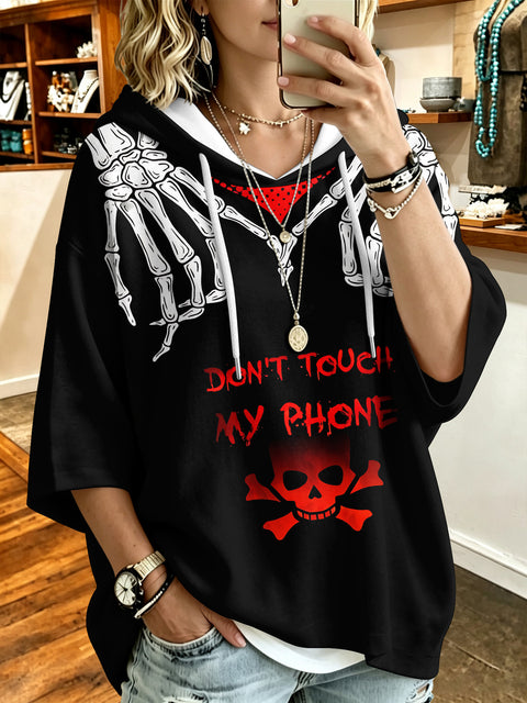 3D Digital Printed Top Women's Pullover Hooded Sweater FF303414