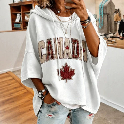 World cup print hooded sweater m302999