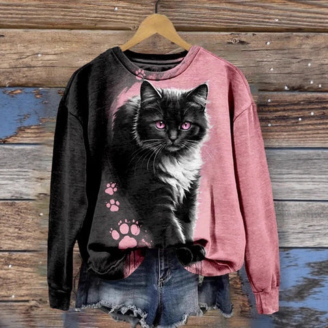 Knitted Women's Christmas Crew Neck Long Sleeve Pullover Women's m302124