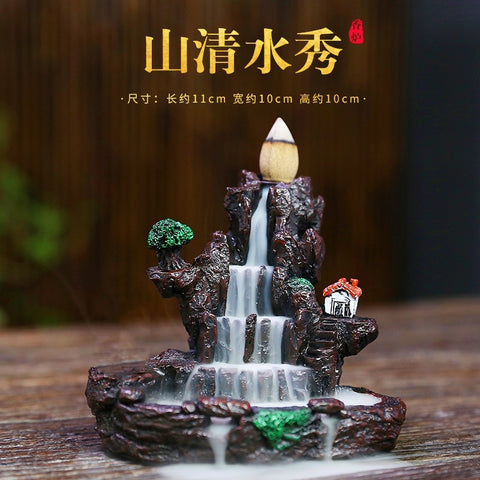 Backflow incense sandalwood agarwood view smoke aromatherapy m3331268