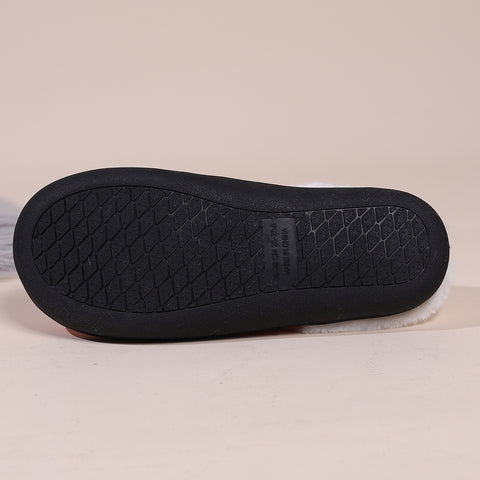 Fashion home wear-resistant slippers cotton shoes m302226