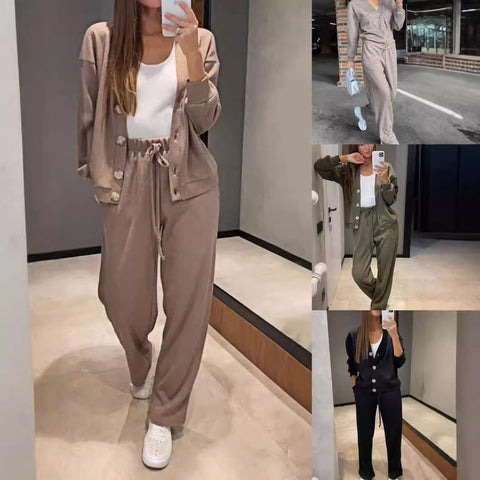 Hot Sale Casual Sports Suit Cardigan Top Women's Clothing m302072