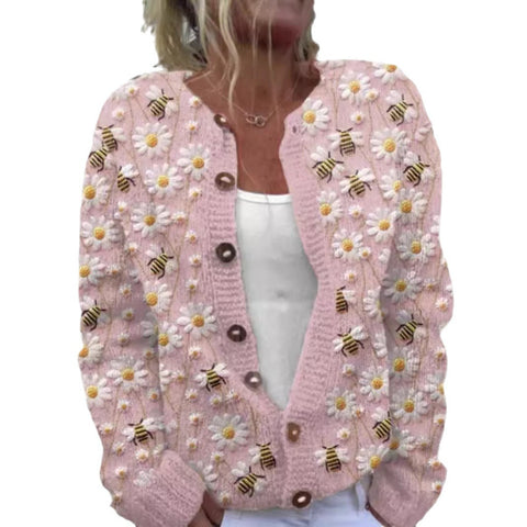 New 3D digital printing cardigan jacket women's clothing m301669