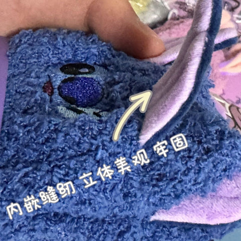 Winter thickened plush socks female cute cartoon plush coral plush sleeping socks cold Christmas floor FF3332049