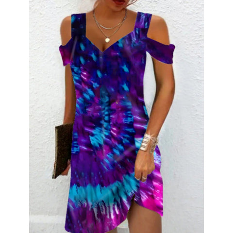 Neues bedrucktes elegantes Kleid M300194 