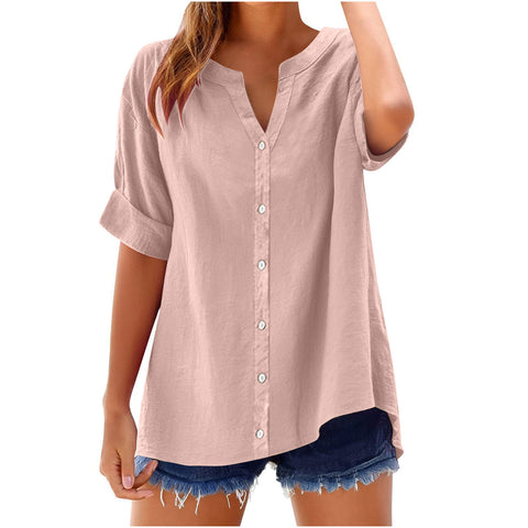 Summer shirt loose top still versatile m301355
