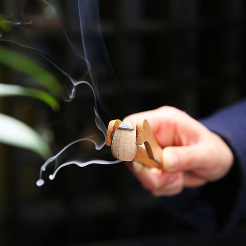 Backflow incense sandalwood agarwood view smoke aromatherapy m3331268