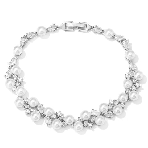 Bracelet perle zircon m3331126
