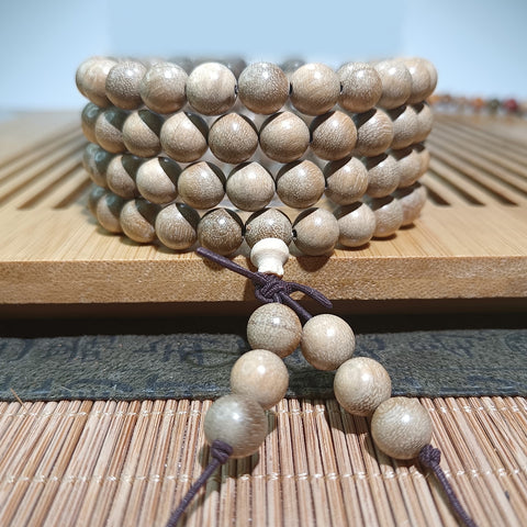 Guofeng 108 bracelets, sandalwood bead bracelets, various handheld Chinese knot rosary beads m3331293