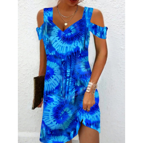 Neues bedrucktes elegantes Kleid M300194 