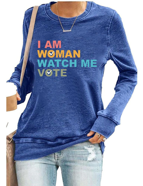 Women's V-neck long sleeve horror red graffiti 3D digital printing m301556