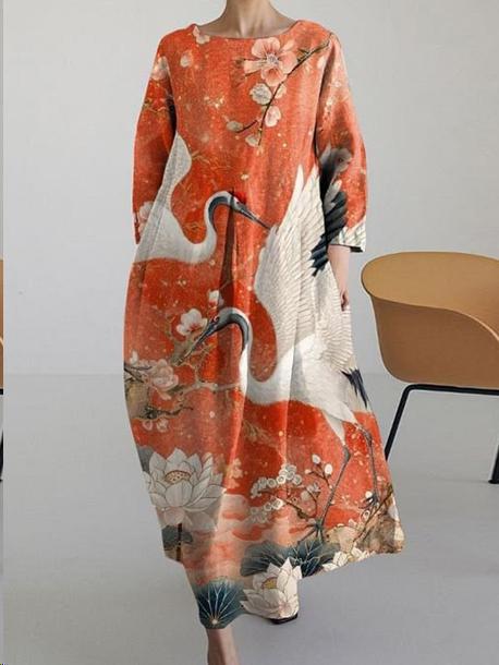 Crew neck sweet women's dress new dress m301069