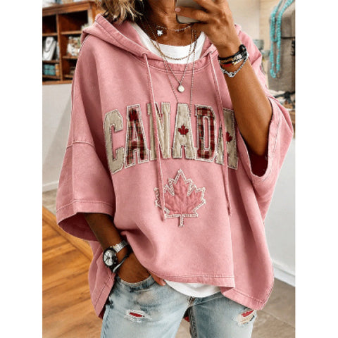 World cup print hooded sweater m302999