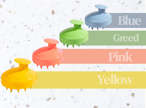 Small Fresh Massage Brush Meridian Brush Home Adult Scalp Relaxation Silicone Bathing Massage Brush m3330635