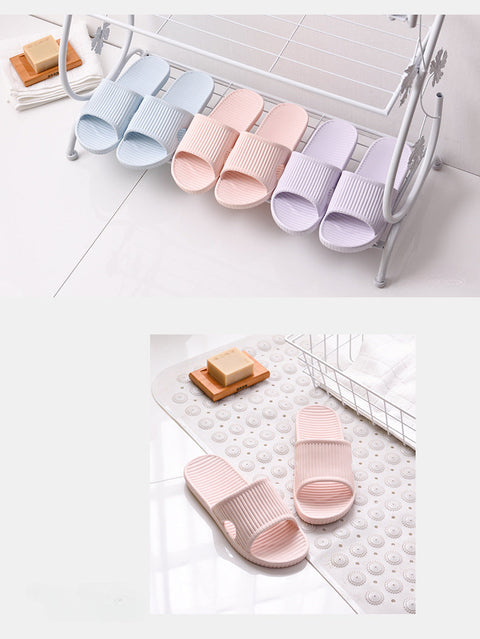 Seasonal indoor home and home bathroom anti slip slippers m1915010544