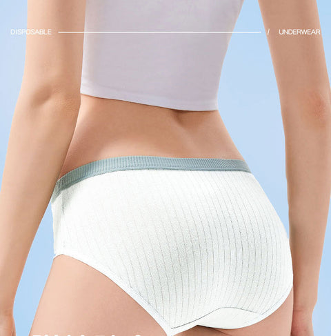 Disposable cotton panties women's combed cotton thickened fabric travel portable m1915010558