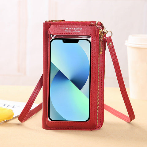 Touchscreen mobile phone bag female cross-body m1915010626