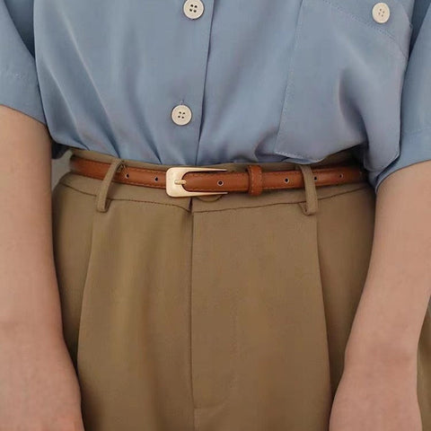 Ladies thin belt new fashion retro belt m1915010497