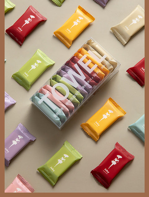 Disposable compressed towel, face wash towel, thickened and enlarged pure cotton bath towel m1915010553